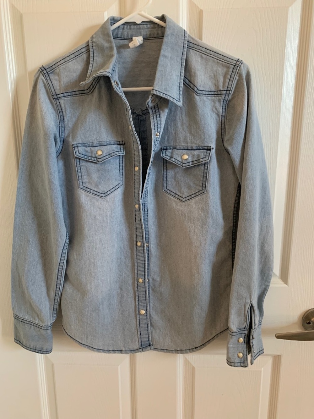 VINTAGE Vestimenta Italian Denim Shirt, sz M